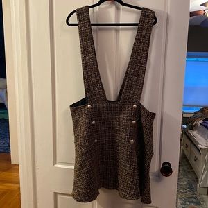 shein curve jumper dress; looks like overalls